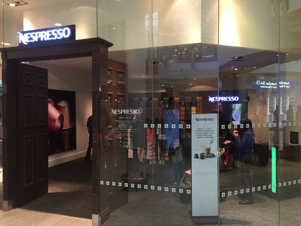 nespresso warringah mall